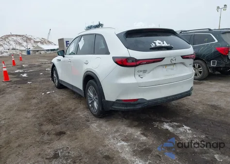 2025 Mazda Cx-90 Phev Preferred Package from USA, damaged, VIN JM3KKBHA6S1238371